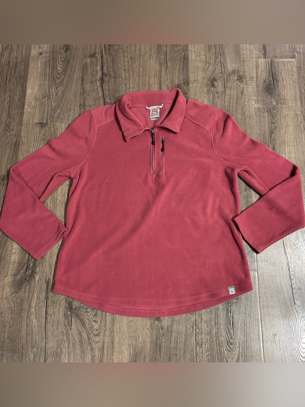 Avalanche Fairmont 1/4 Zip Microfleece Pullover Maroon Women’s size XL
